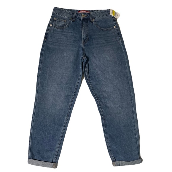 Union Bay Women’s Juniors Size 3 Capri Blue Jeans - Picture 2 of 7